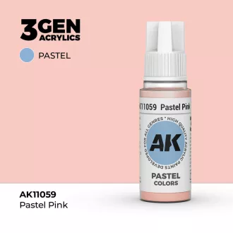 AK Interactive - Pastel Pink 17ml festék