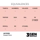 AK Interactive - Pastel Pink 17ml festék
