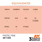 AK 3rd Generation Pastel Pink 17ml