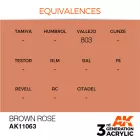 AK 3rd Generation Brown Rose 17ml