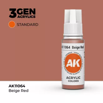 AK Interactive - Beige Red 17ml festék