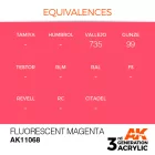 AK 3rd Generation Fluorescent Magenta 17ml