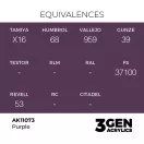 AK Interactive - Purple 17ml festék