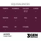 AK Interactive - Violet Red 17ml festék