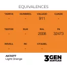 AK Interactive - Light Orange 17ml festék