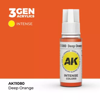 AK Interactive - Deep Orange 17ml festék