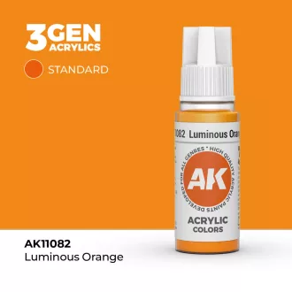 AK Interactive - Luminous Orange 17ml festék