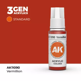 AK Interactive - Vermillion 17ml festék