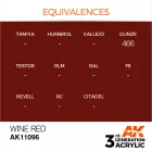 AK 3rd Generation Wine Red 17ml
