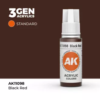 AK Interactive - Black Red 17ml festék