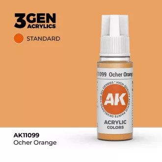 AK Interactive - Ocher Orange 17ml festék