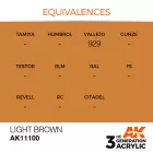 AK 3rd Generation Light Brown 17ml
