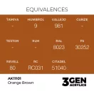 AK Interactive - Orange Brown 17ml festék