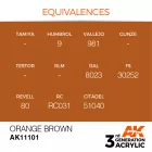 AK 3rd Generation Orange Brown 17ml