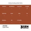 AK Interactive - Medium Rust 17ml festék