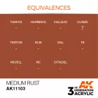 AK 3rd Generation Medium Rust 17ml