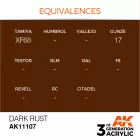 AK 3rd Generation Dark Rust 17ml