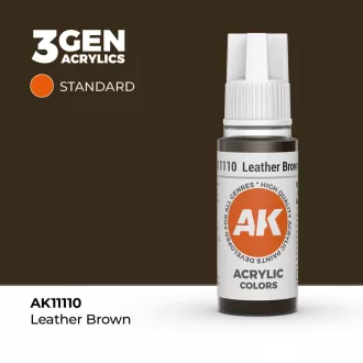 AK Interactive - Leather Brown 17ml festék