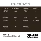 AK Interactive - Chocolate (Chipping) 17ml festék