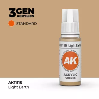 AK Interactive - Light Earth 17ml festék