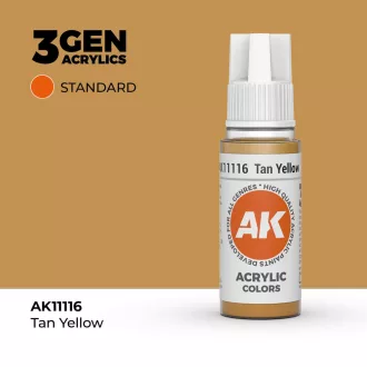 AK Interactive - Tan Yellow 17ml festék