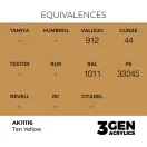 AK Interactive - Tan Yellow 17ml festék