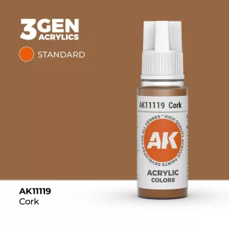 AK Interactive - Cork 17ml festék