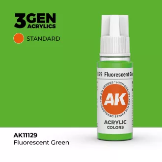 AK Interactive - Fluorescent Green 17ml festék