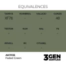 AK Interactive - Faded Green 17ml festék