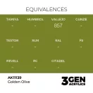 AK Interactive - Golden Olive 17ml festék