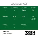 AK Interactive - Deep Green 17ml festék