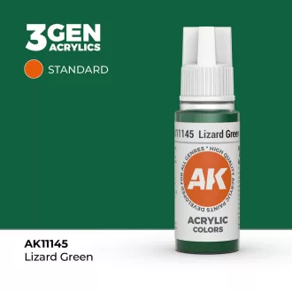 AK Interactive - Lizard Green 17ml festék
