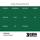 AK Interactive - Lizard Green 17ml festék