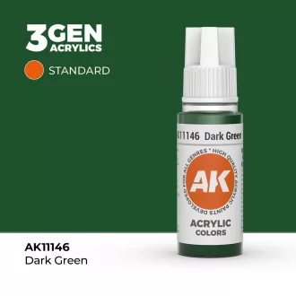 AK Interactive - Dark Green 17ml festék