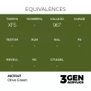 AK Interactive - Olive Green 17ml festék