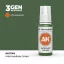 AK Interactive - Intermediate Green 17ml festék