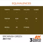 AK 3rd Generation Brownish Green 17ml