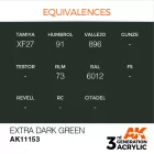 AK 3rd Generation Extra Dark Green 17ml