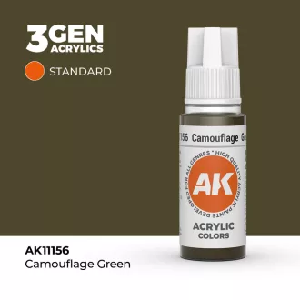 AK Interactive - Camouflage Green 17ml festék