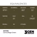 AK Interactive - Camouflage Green 17ml festék
