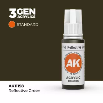AK Interactive - Reflective Green 17ml festék