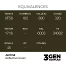 AK Interactive - Reflective Green 17ml festék