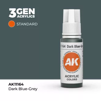 AK Interactive - Dark Blue-Grey 17ml festék