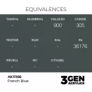 AK Interactive - French Blue 17ml festék