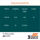 AK 3rd Generation Turquoise 17ml