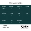 AK Interactive - Ocean Blue 17ml festék