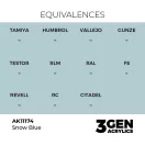 AK Interactive - Snow Blue 17ml festék