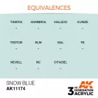 AK 3rd Generation Snow Blue 17ml