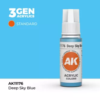 AK Interactive - Deep Sky Blue 17ml festék
