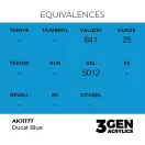 AK Interactive - Ducat Blue 17ml festék